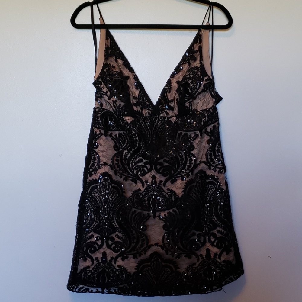 Free People Night Shimmer Dress